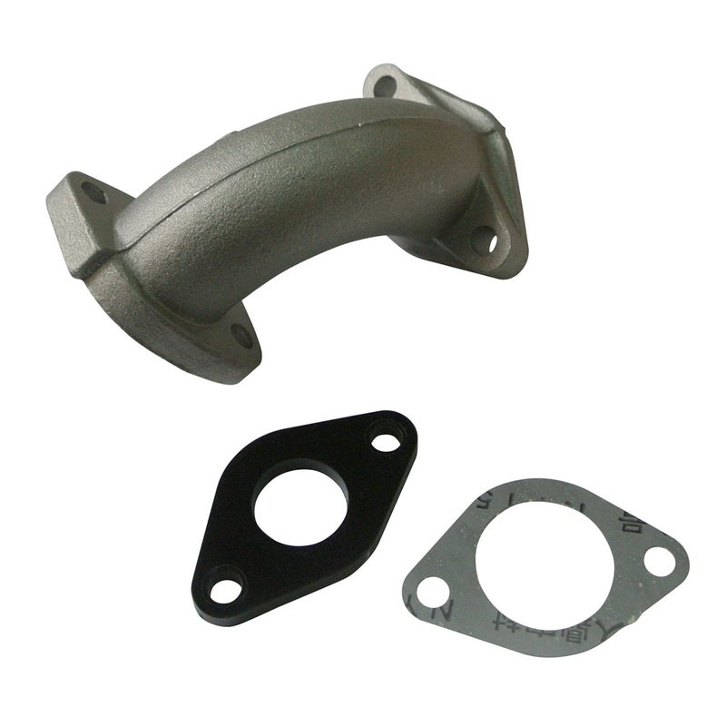 XEEQKLHW Mingdun Intake Manifold Pipe With Gaskets Screws For 110cc 125cc 140cc Dirt Pit Bike Go Kart Quad - Image 3